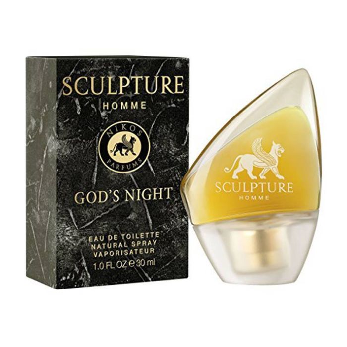 香水(男性用) NIKOS SCULPTURE HOMME GOD'S NIGHT 50ml Nikos Sculpture Homme God´s Night Toaletní voda pro muže 50