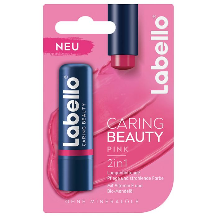 Labello Caring Beauty Pink stik za usne 5,5ml | Lilly Drogerie OnLine