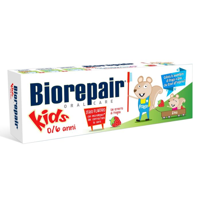 Biorepair Kids jagoda 0-6 godina, dečija pasta za zube 50ml
