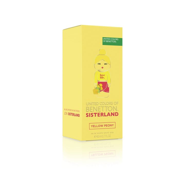 Benetton sisterland yellow peony ženski parfem edt 80ml