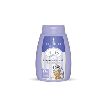 Afrodita kids natural lucky moments šampon za kosu i telo 200ml