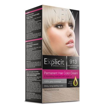 Aura Explicit farba za kosu 913 Ultra svetlo bež