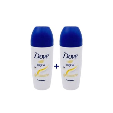 Dove original dezodorans roll on 50 ml 1+1 gratis