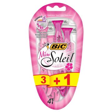 Bic Miss Soleil ženski brijač sa 3 oštrice 3+1 kom
