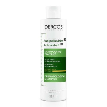 Vichy Dercos Anti - Dandruff Šampon protiv peruti za suvu kosu, 200 ml
