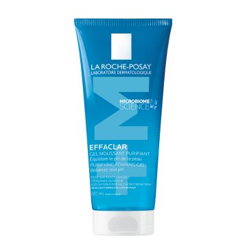 La Roche-Posay EFFACLAR Penušavi gel za čišćenje masne, osetljive kože sklone aknama, 200 ml