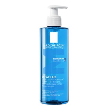 La Roche-Posay EFFACLAR Penušavi gel za čišćenje masne, osetljive kože sklone aknama, 400 ml