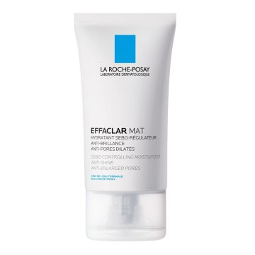 La Roche-Posay EFFACLAR MAT Hidratantna nega za lice s mat-efektom koja reguliše proizvodnju sebuma, 40 ml