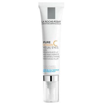 La Roche-Posay REDERMIC PURE VITAMIN C Intenzivni koncentrat protiv starenja za osetljivu kožu oko očiju, 15 ml