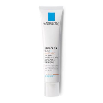La Roche-Posay EFFACLAR DUO(+) UNIFIANT Ujednačujuća korektivna nega protiv nepravilnosti masne kože, 40 ml, Light