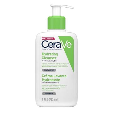 CeraVe Hidratantna emulzija za čišćenje za normalnu do suvu kožu, 236 ml