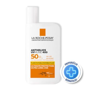 La Roche-Posay Anthelios uvmune 400 nevidljivi fluid SPF50+, 50ml