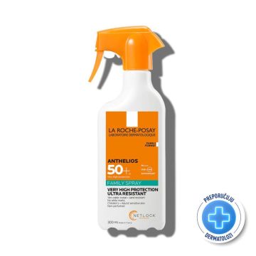 La Roche Posay Family Sprej za za&scaron;titu kože od sunca, SPF50+, 300ml