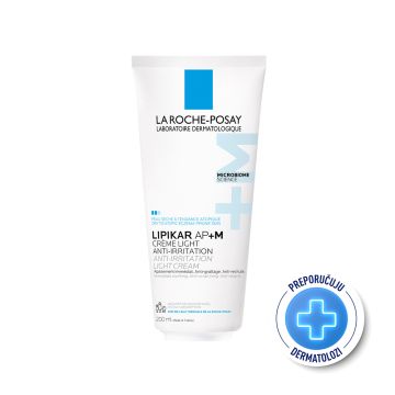 La Roche-Posay lipikar cream light ap+m. balzam za obnavljanje lipida, umirujući i lagan, 200ml