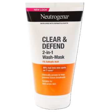 Neutrogena  Clear&Defend Gel I Maska 2U1 150ml