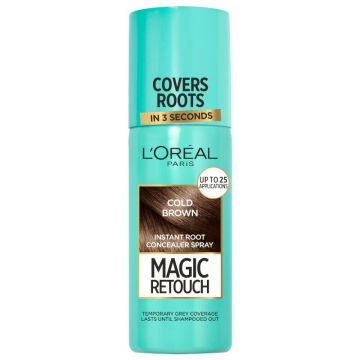 L'Oreal Paris Magic Retouch Sprej za privremeno prikrivanje izrastka Cold brown 