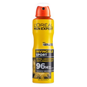 L'Oreal Paris Men Expert Invincible Sport 96h dezodorans u spreju 150ml