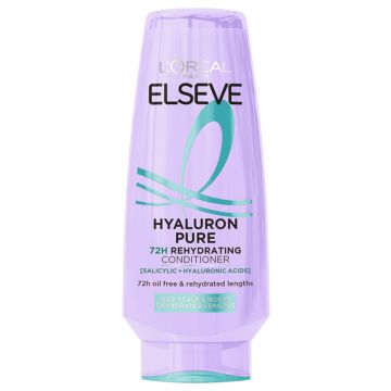 L’Oréal Paris Elseve Hyaluron Pure balzam za dehidriranu kosu koja se brzo masti 200ml 