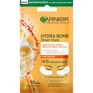 Garnier moisture fresh maska oko očiju orange 1kom