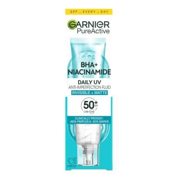 Garnier Pure Active matirajući fluid za za&scaron;titu od sunca SPF50+ 40ml