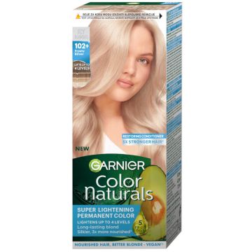 Garnier Color Naturals 102+ Ledeno srebrna