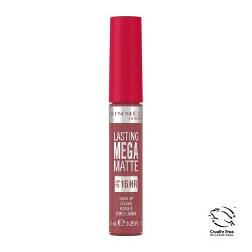 Rimmel Lasting mega matte tečni ruž za usne 210 rose & shine