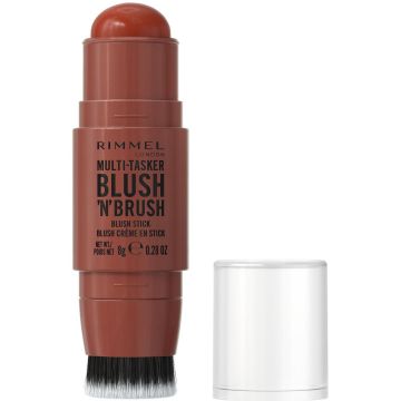 Rimmel Multi Tasker Blush 'n' Brush rumenilo u stiku 350 Roasted Peach