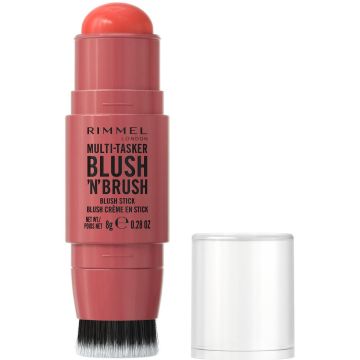 Rimmel Multi Tasker Blush 'n' Brush rumenilo u stiku 250 Coral Dust