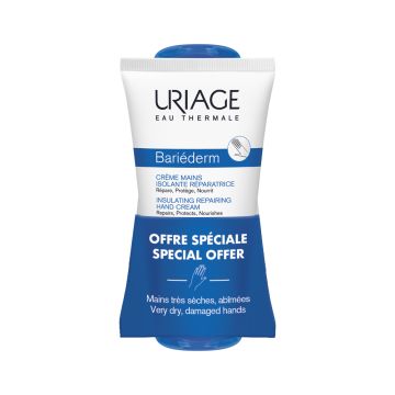 Uriage promo set bariederm obnavljajuća krema za ruke 2x50ml