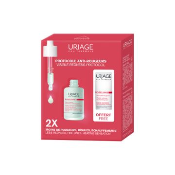 Uriage promo set protiv crvenila roseliane serum 30ml + roseliane krema 15ml