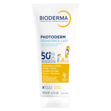 Bioderma PHOTODERM Pediatrics Lait SPF 50+, 200 ml
