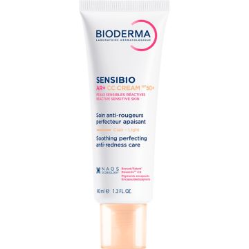 Bioderma Sensibio AR+ CC krema SPF50+, 40 ml