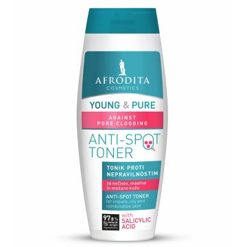 Afrodita young&pure osvežavajući tonik za lice 200ml