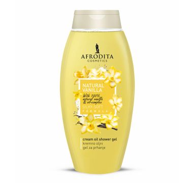 Afrodita natural vanilla gel za tuširanje 250ml