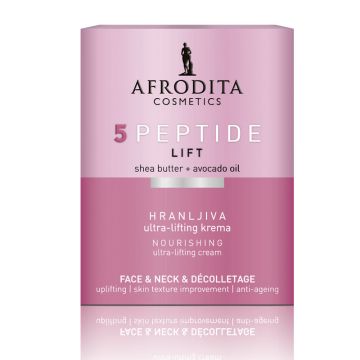 Afrodita 5peptide-lift hranljiva krema 50ml