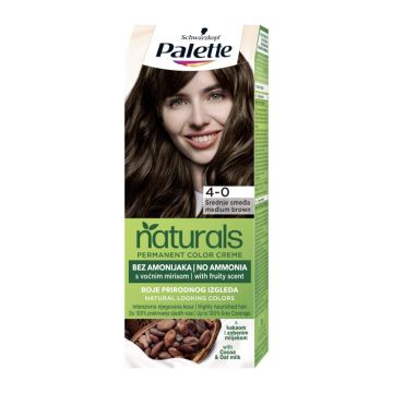 Palette Permanent Natural Colors 4-0 (700) farba za kosu