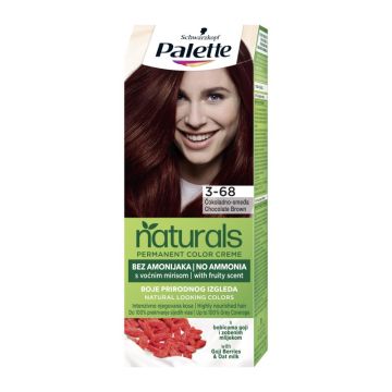 Palette Permanent Natural Colors boja za kosu 3-68 (868) Chocolate Brown