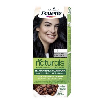 Palette Permanent Natural Colors boja za kosu 1-1 (909) Blue Back