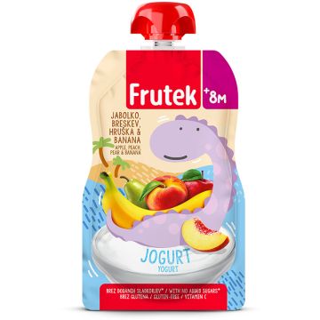 Frutek kaša breskva, jogurt 100g
