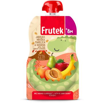 Frutek kaša marelica, 3 žita 100g