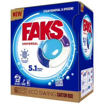 Faks kapsule universal 5 in1