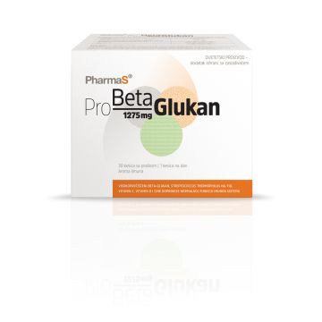 PharmaSPharmaS Pro Beta Glukan 1275 mg, 30 kesica sa praškom za pripremu napitka