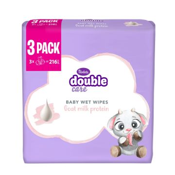 Violeta Baby Kozje mleko vlažne maramice 3x72kom
