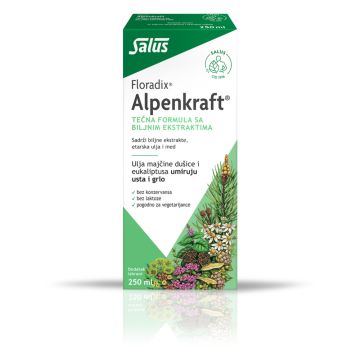 Floradix Alpenkraft, tečna formula sa biljnim ekstaktima, 250ml
