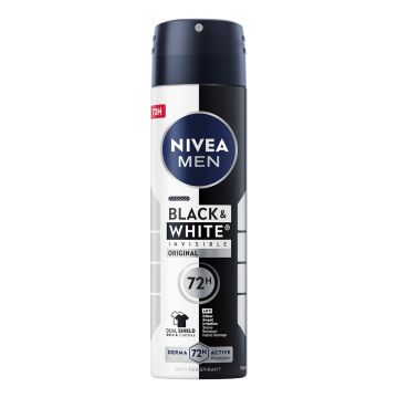 Nieva Men Black & White Invisible Original sprej 150ml