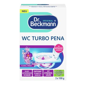 Dr.Beckmann WC turbo pena 3x100g