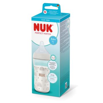 Nuk Perfect Match staklena flašica 230ml