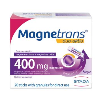 Magnetrans duo-aktiv granule 400mg 20 kesica