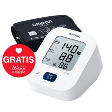 Prizma Omron M2+ Aparat za merenje krvnog pritiska - sa ispravljačem