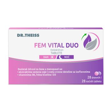 Fem Vital Duo, 56 obloženih tableta